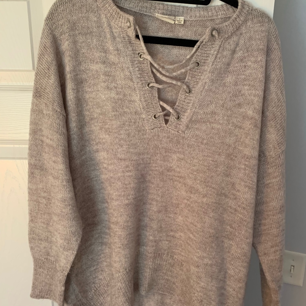 Cream oversized sweater